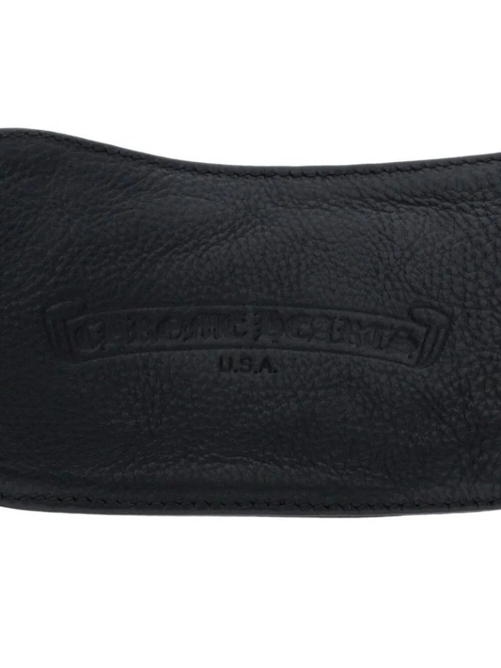 Chrome Hearts Double RR Rock'n'roll Leather Bracelet